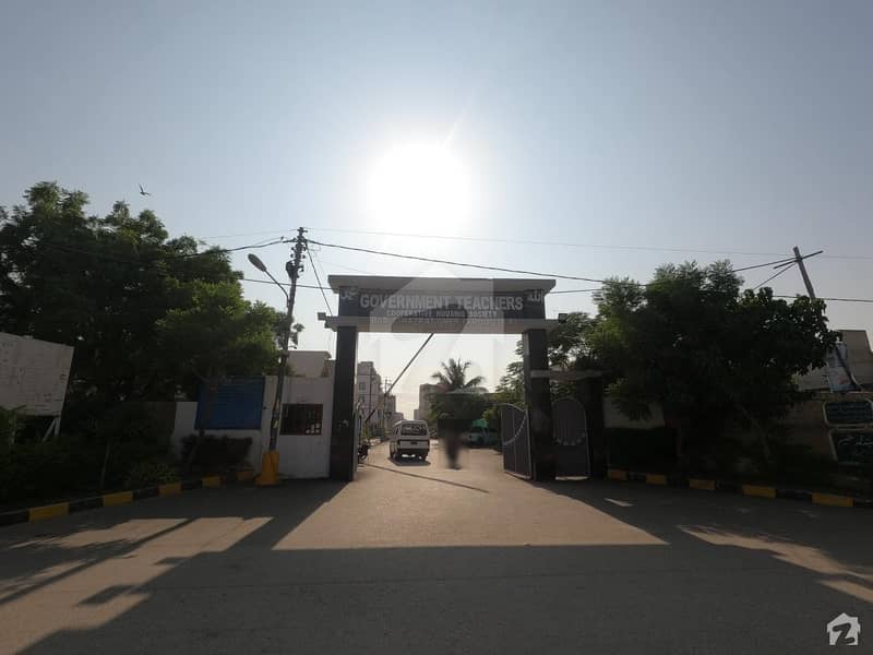 گورنمنٹ ٹیچرز سوسائٹی سکیم 33 کراچی میں 16 مرلہ رہائشی پلاٹ 4.25 کروڑ میں برائے فروخت۔