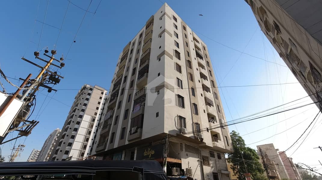 نارتھ ناظم آباد ۔ بلاک ایچ نارتھ ناظم آباد کراچی میں 3 کمروں کا 6 مرلہ فلیٹ 1.35 کروڑ میں برائے فروخت۔