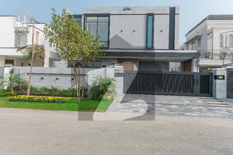 Modern Straight Line House Phase 6 1 Kanal Brand New Luxury Bungalow For Sale