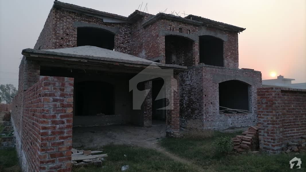 1 Kanal Gray Structure House For Sale In Chinar Bagh Punjab Block
