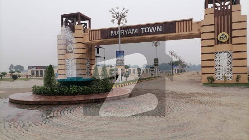 3 Marla Residential Plot For Sale In Maryam Town Lahore On Down Payment