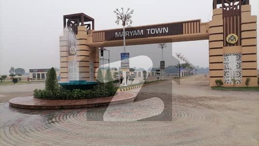 4 Marla Central Plot For Sale In Maryam Town E Block On Down Payment