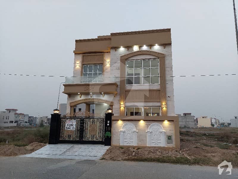 Modern Designer Spanish 5marla Brand New House For Sale In Dha Phase Prism 9 Town Lahore