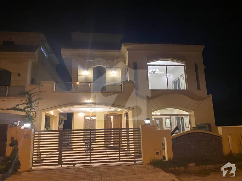 Luxury Interior & Excellent Elevation 10 Marla 5 Bed Rooms Dead End Corner House For Sale In Bahria Enclave Islamabad Sector C1