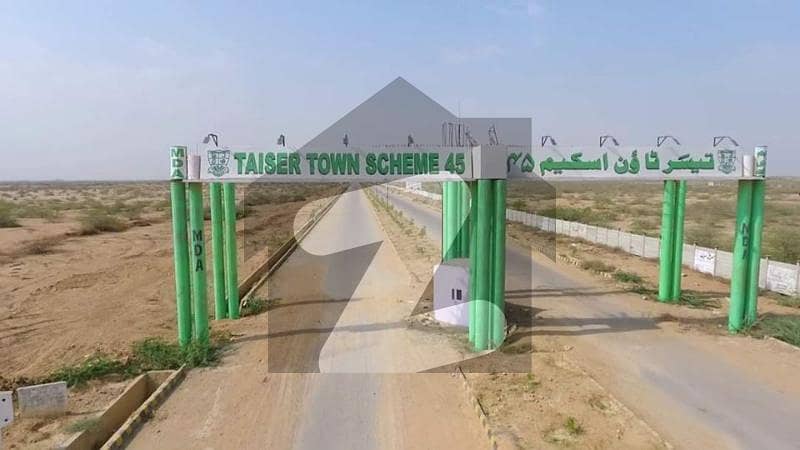 In Taiser Town Residential Plot For Sale Sized 1080 Square Feet