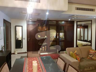 Two Bedroom Half Terrace Apartment 1750sqft Furnished For Rent In Silver Oaks Apartments F-10 Islamabad