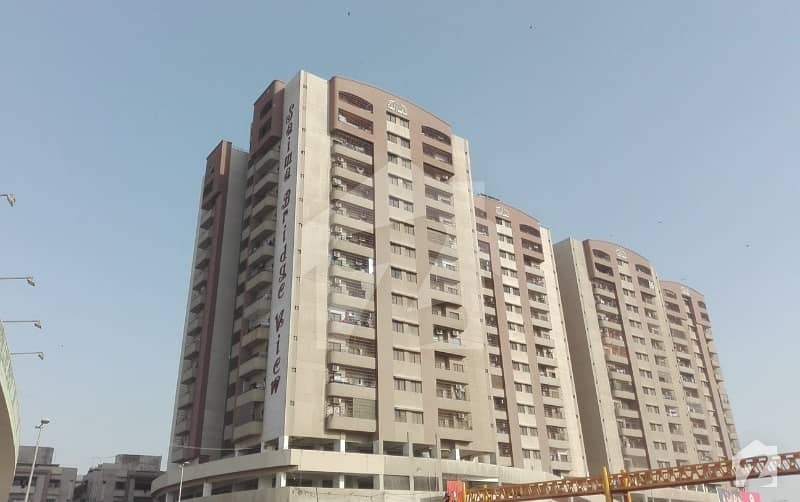 Saima Bridge View Flat For Sale North Nazimabad Block B, North
