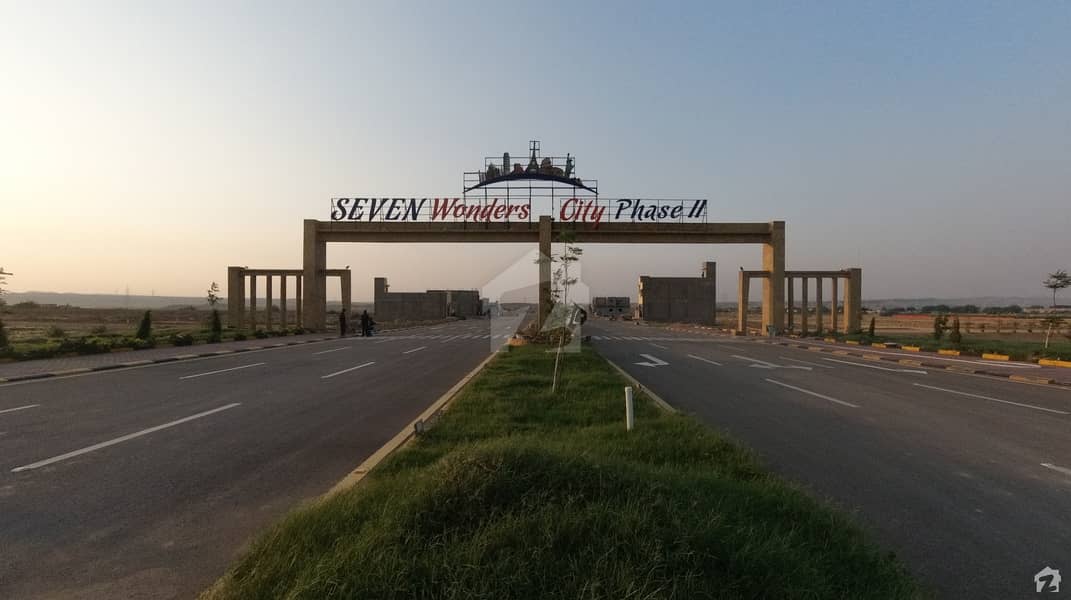 Striking 120  Sq. Yd Residential Plot Available In Seven Wonders City - Karachi For Sale