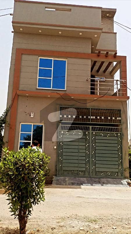 3 Marla Good Looking House In Sj Garden For Booking On Cash Or 1 Year Installments