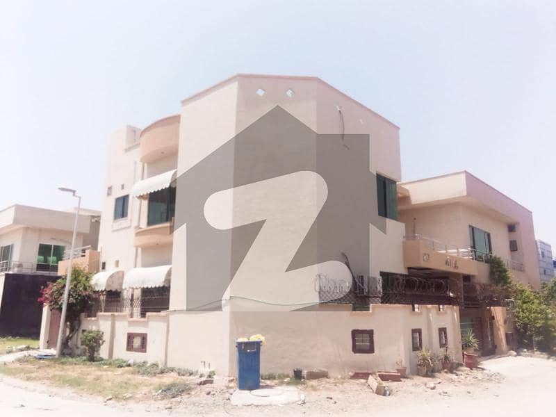 Bahria Town Phase 8 7 Marla Used Designer House With Basement 3 Storey House Outclass Location Perfectly Constructed Hot Location Dream Furnished On Investor Rate