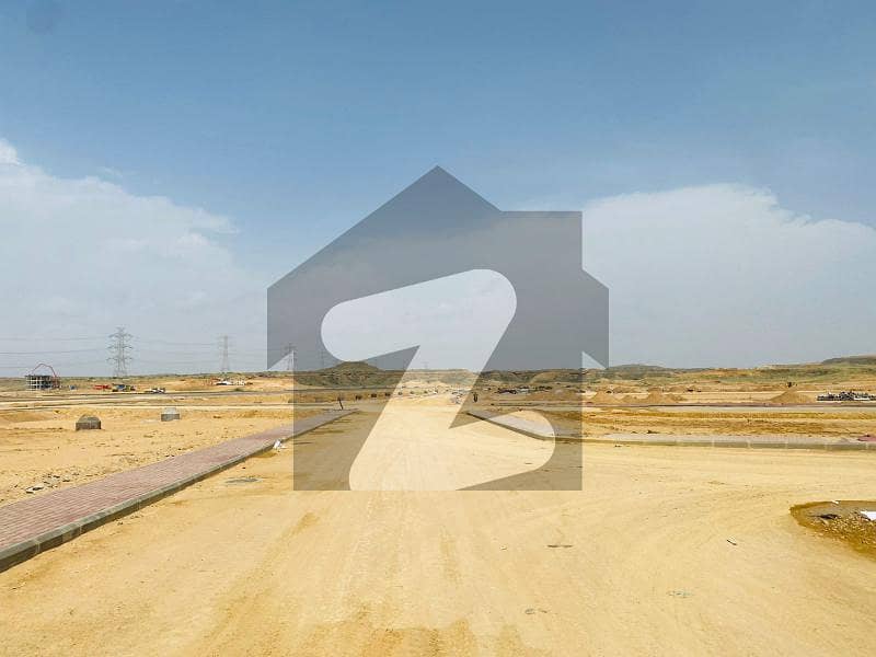 500 SQ YARD PRECINCT 33 WEST OPEN PLOT AVAILABLE FOR SALE IN BAHRIA TOWN KARACHI