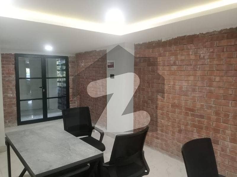 Semi Furnished Office Mezzanine Floor Jinnah Avenue Blue Area