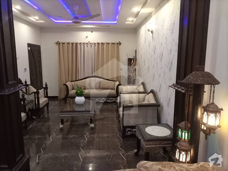 Ground Portion Fully Furnished Available For Rent Usman Block Visit Any Time