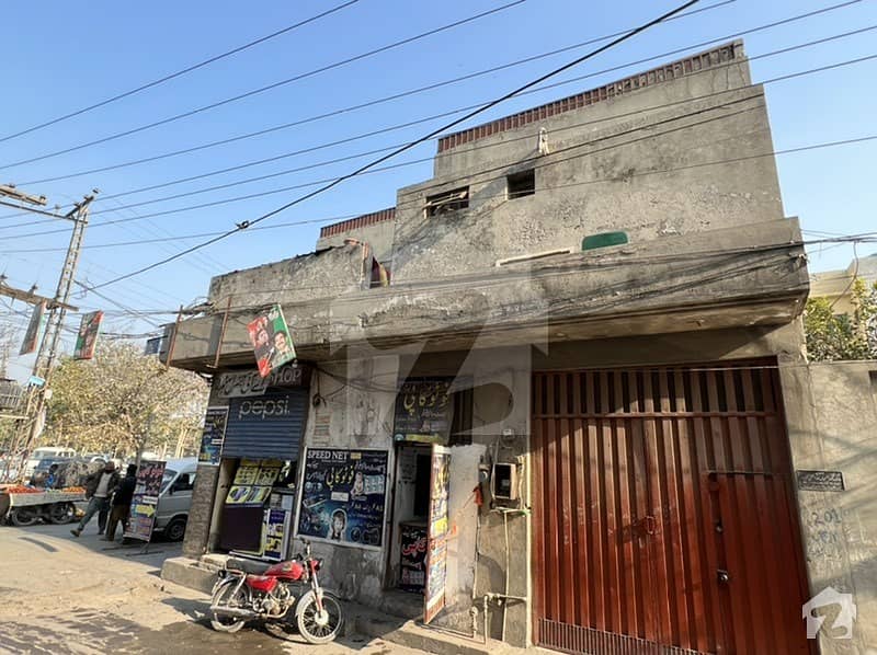 5 Marla Corner House With 3 Shops Great Opportunity