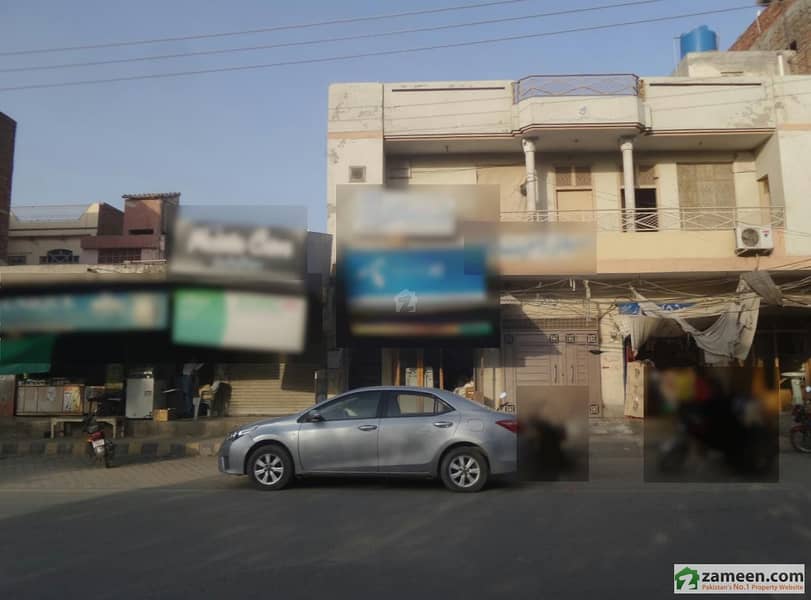 Double Storey Beautiful Commercial Building For Sale At Church Road Okara