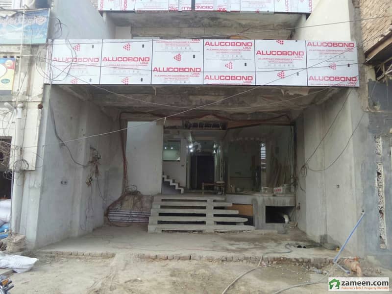 Four Floor Commercial Building Shop For Sale On Basement Of Siddiq Plaza At Ghalla Mandi, Okara