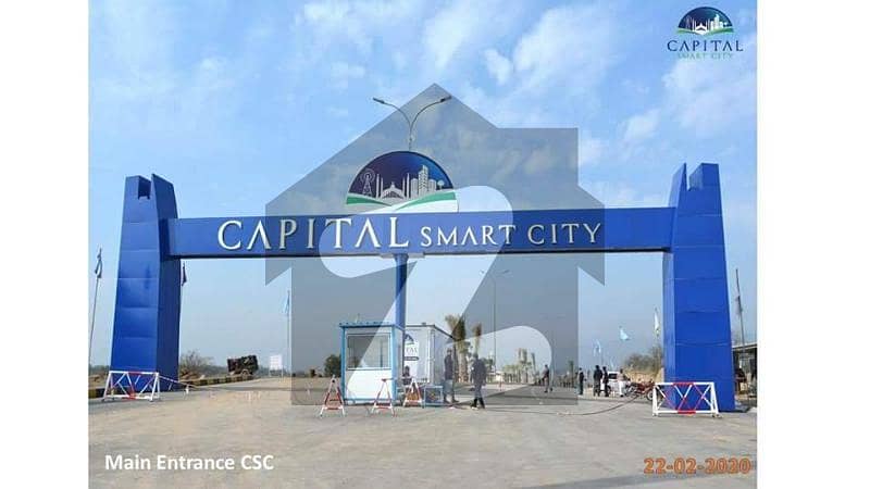 Centrally Located  Residential Plot In Capital Smart City Overseas - Block L Is Available For Sale