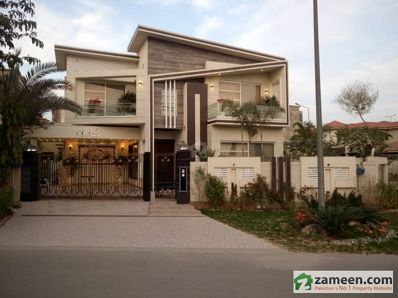 Brand New Modern Mazhar Munir Design Corner House For Sale