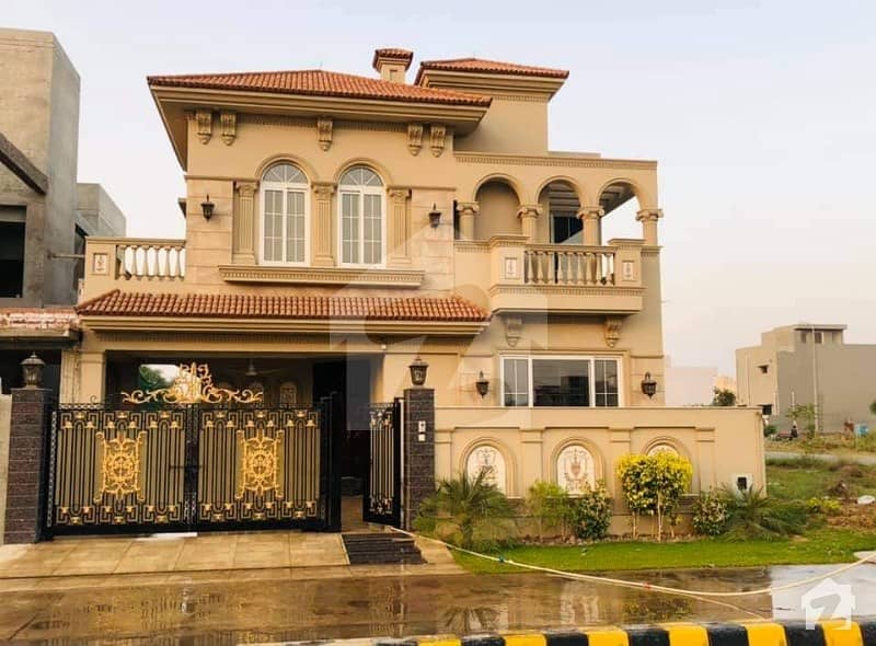 10 Marla Spanish House For Sale In Dha 9 town Beautiful Location Full Basement House