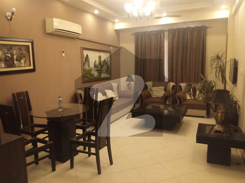 One Bed Fully Furnished Apartment For Rent In The Grande Bahria Town Phase 2
