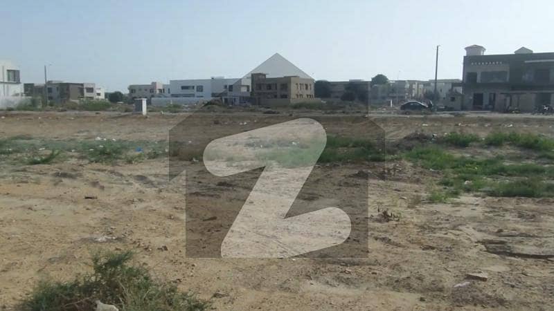 100 Square yards Corner plot for sale at street 5A DHA Phase VII Extension