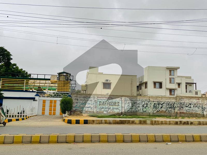 گلستانِِ جوہر ۔ بلاک 17 گلستانِ جوہر کراچی میں 16 مرلہ رہائشی پلاٹ 6 کروڑ میں برائے فروخت۔
