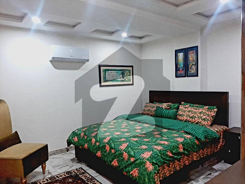 1 Bed Brand New Luxury Furnished Apartment Facing Park For Rent In Sector C Bahria Town Lahore