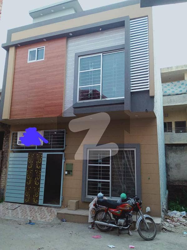 3 marla Brand new Double Unit Beautiful House For Sale In Khuda buksh colony New Airport Road Lahore