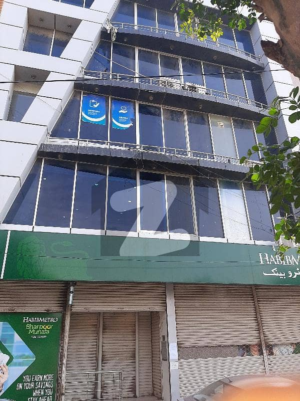 Rahat Commercial 26 C Office For Sale Upstairs Habib Metro Bank Park Facing Phase 6