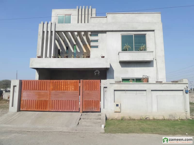 Double Storey Gray Structure House For Sale
