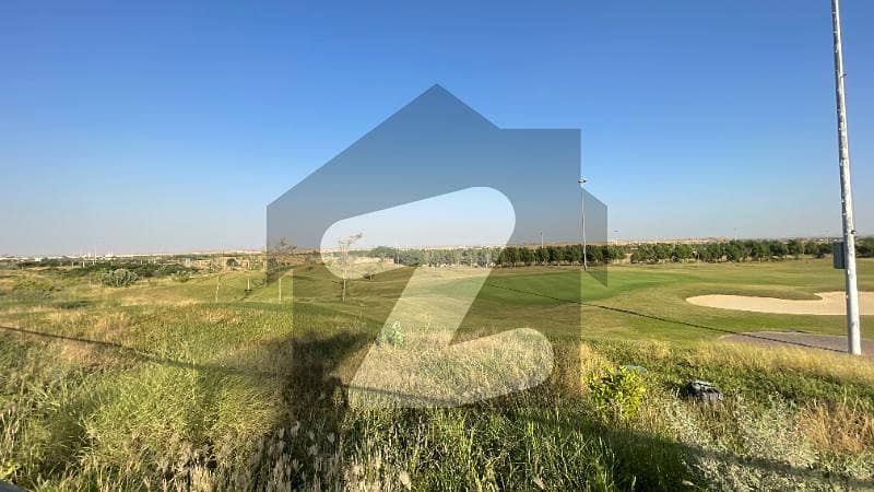 Proper Golf facing Residential plot on a beautiful location available for sale in hottest precinct of Golf City Bahria Town Karachi