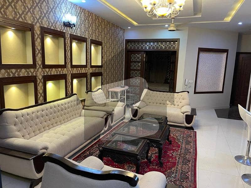 Bahria Phase 5 , Fully Furnished Ground Portion Is Available For Rent