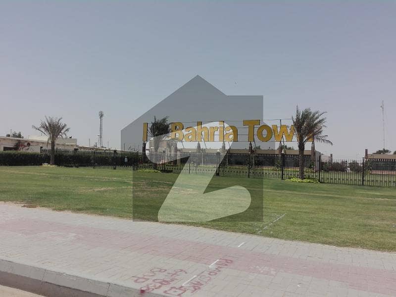 Precinct 24 125 Sq Yard Plot Located On Main Jinnah Avenue Near Villas & Near Dancing Fountain Nearest To Golf Club