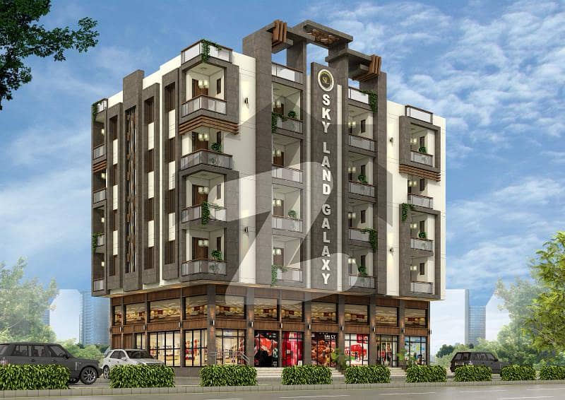 Skyland Galaxy Apartment Available On Easy Installments On Prime Location Of Surjani Town - Sector 7A