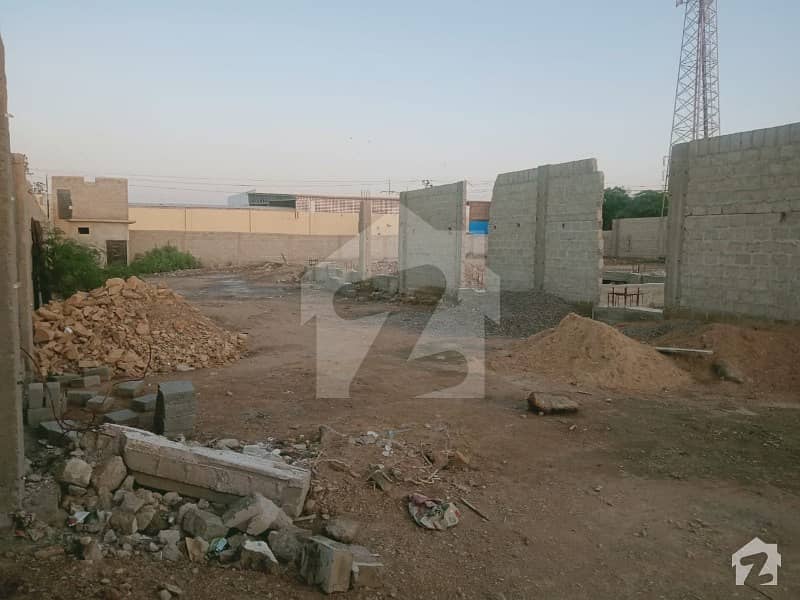 2650 Yards Industrial Plot Available For Sale In Sector 50 C Korangi Industrial Zone With Boundary Wall