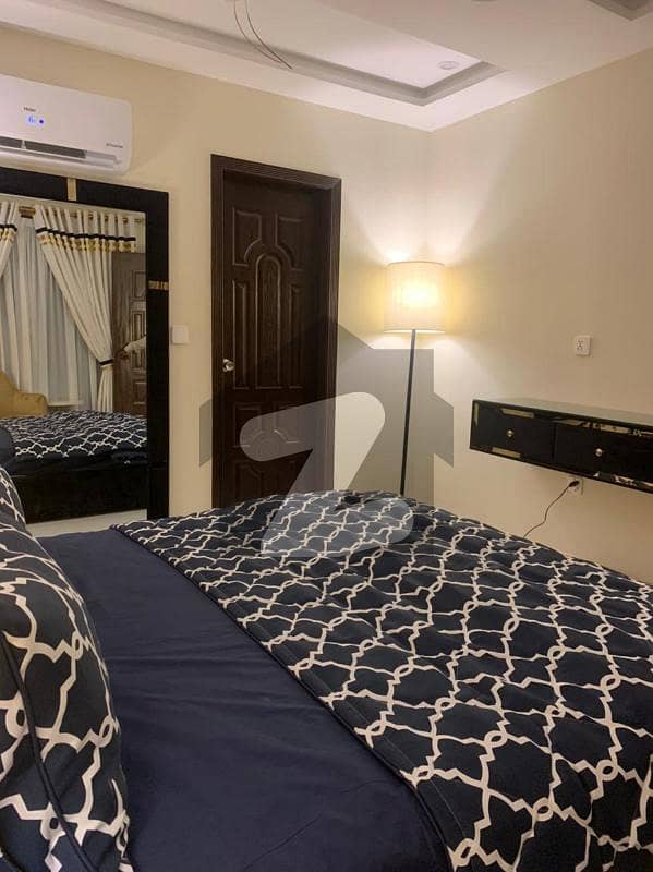 1 Bed Apartment Available For Rent Per Day Rafi Block Bahria Town Lahore