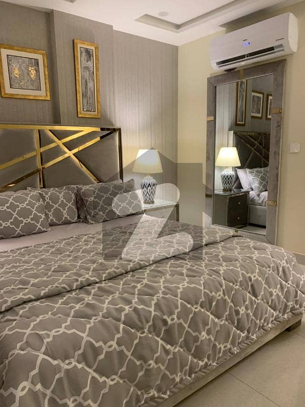 1 Bed Apartment Available For Rent Per Day Rafi Block Bahria Town Lahore