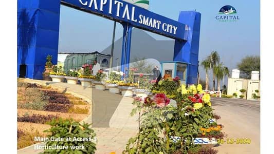 7 Marla Plot Demand 25.90 Lac Main Road Park Face Corner Capital Smart City
