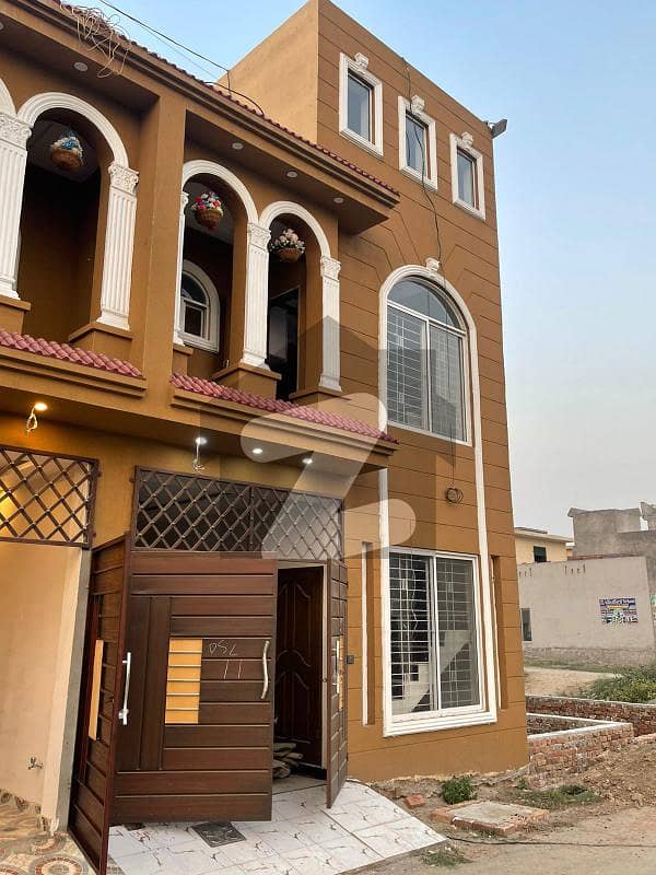 3 Marla Brand New Registry Inteqal House For Sale In Phase 1 Pak Arab