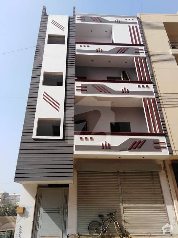 Only Roof Top 110 Sq Yards 3rd Floor Flat Is Available For Sale