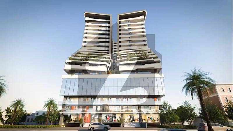 One Bed Apartments For Sale With Installment Plan Available In Twin City Towers,