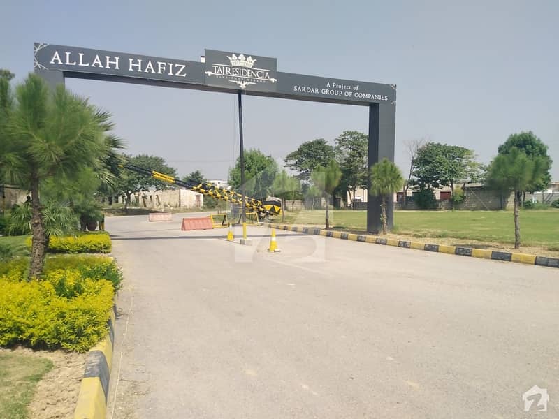 Taj Residencia 8 Marla Residential Plot File Available For Sale On Easy Installments