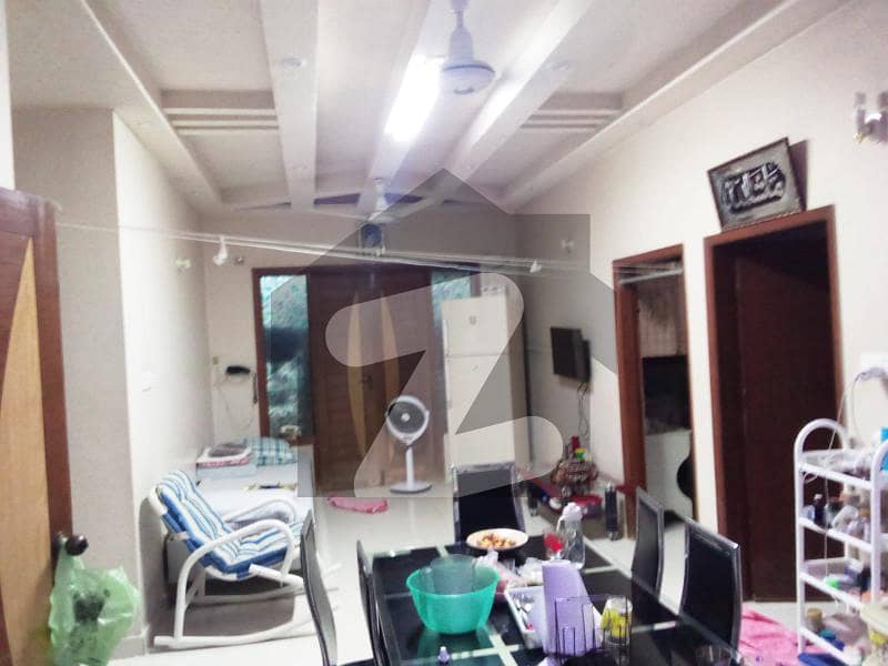 First Floor With Roof Fb Area Block 5 3bed Dd, Marble Tiles Flooring Leased Portion