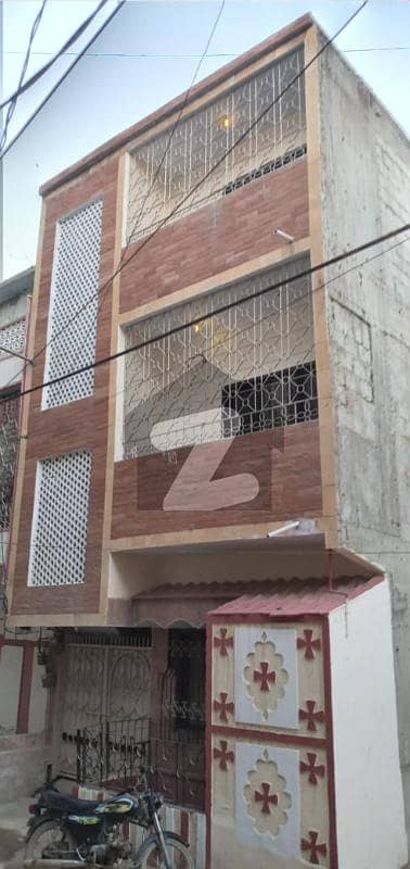 Furnished 3 Storey House For Sale 80 Sq Yards Metrovil Karachi