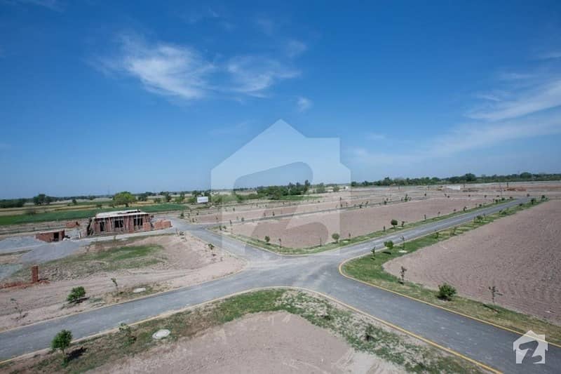 10 Marla Developed Plot Available At Lowest Price In Diamond Block Park View City Lahore