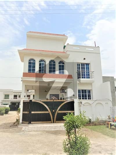 5 Marla Double Storey Luxury Design Modern House For Booking On Cash Or 1 Year Installment