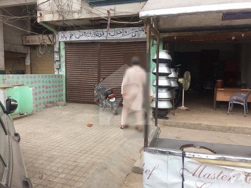 جوہر چورنگی روڈ گلشنِ اقبال ٹاؤن کراچی میں 1 مرلہ دکان 1.2 لاکھ میں کرایہ پر دستیاب ہے۔
