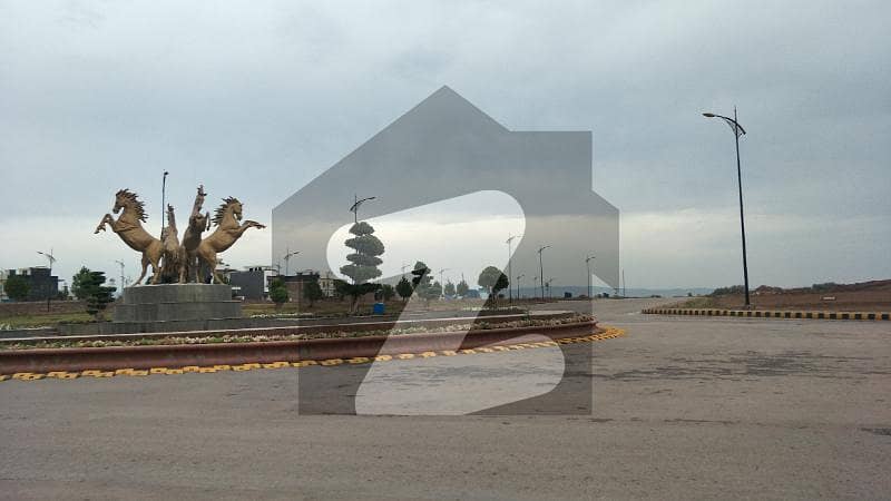 Sector F1 5 Marla Plot Back Open Peaceful Location Bahria Enclave Islamabad