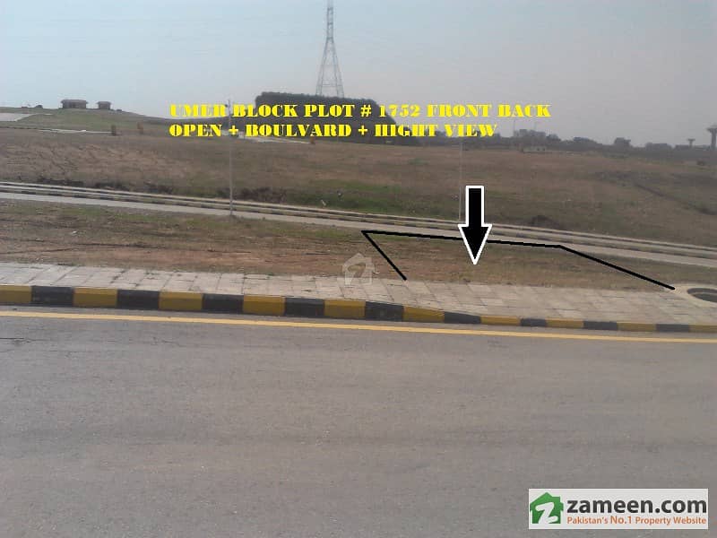 Reasonable Price 7 Marla Level Plot For Sale In Bahria Town Phase 8 - Umer Block