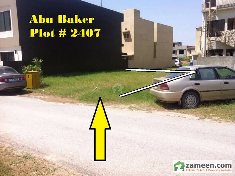Bahria Town Abu Bakar Block - Next To Corner Plot # 2407 For Sale